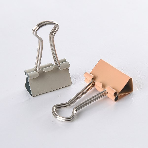 19mm彩色金屬長尾夾