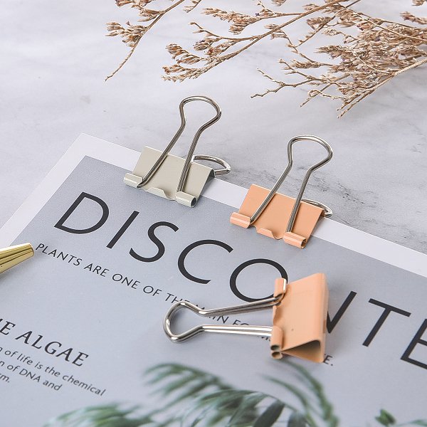 19mm彩色金屬長尾夾