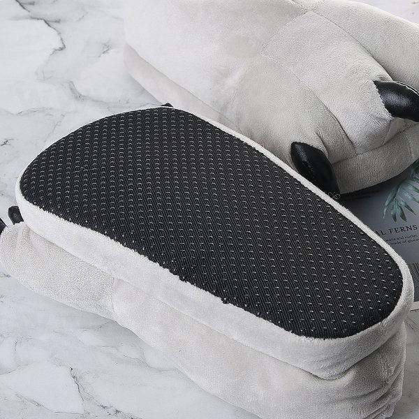 爪子造型保暖拖鞋