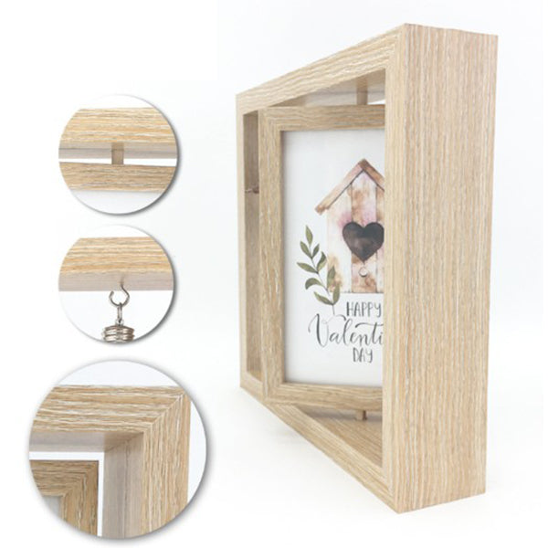 6寸簡約風旋轉相框