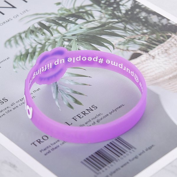 造型運動矽膠手環