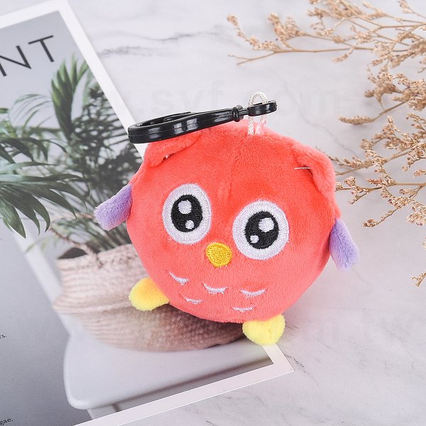 7cm貓頭鷹鑰匙圈