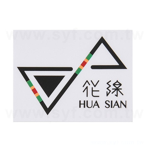 方形PVC合成貼紙