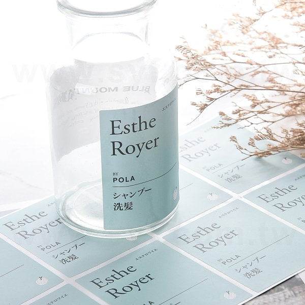 方形PVC合成貼紙