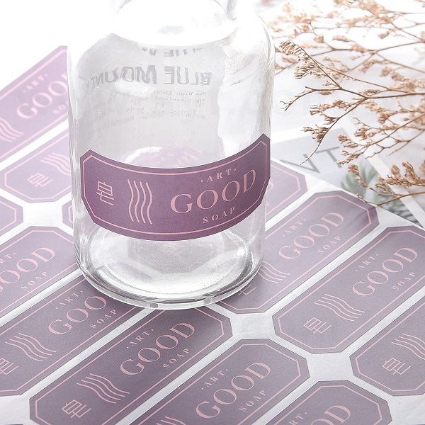 方形超黏銅版貼紙