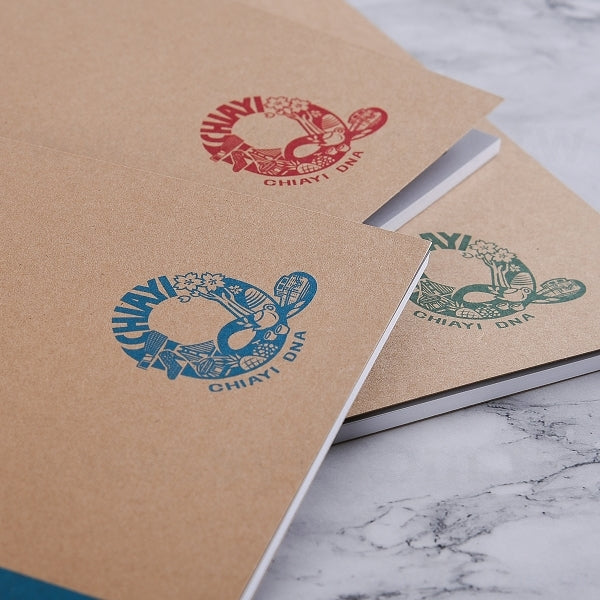 牛皮紙膠裝記事本