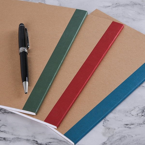 牛皮紙膠裝記事本