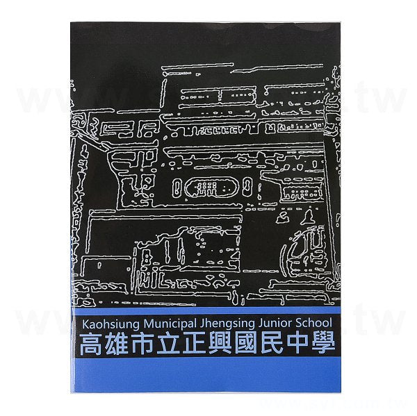 16K直式膠裝筆記本