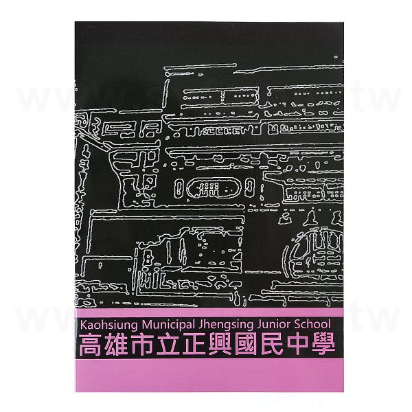 16K直式膠裝筆記本