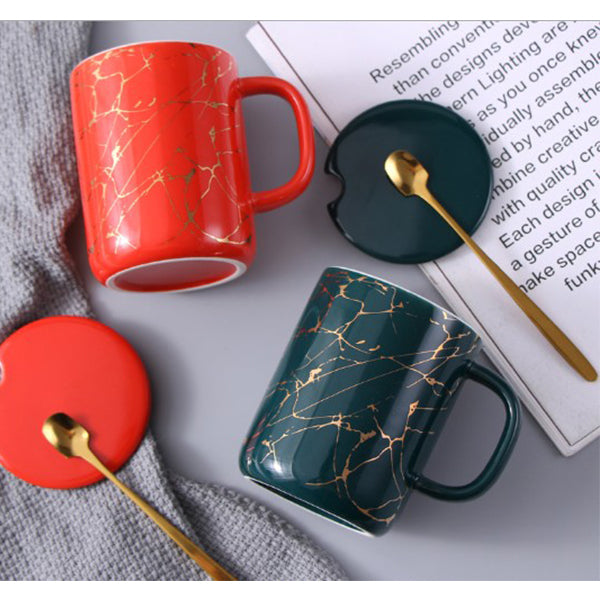 大理石紋陶瓷馬克杯