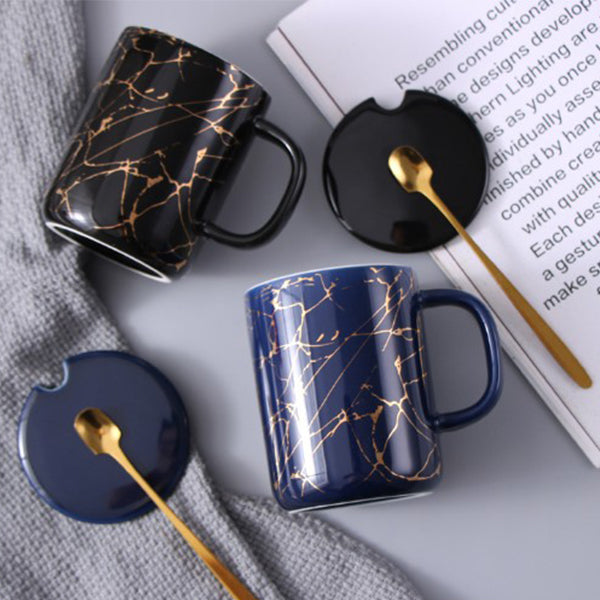 大理石紋陶瓷馬克杯