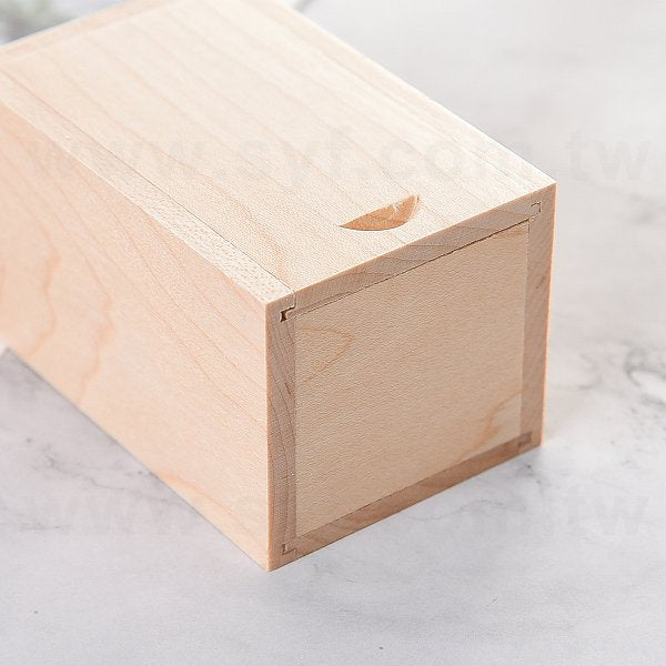 楓木質感推拉式木盒