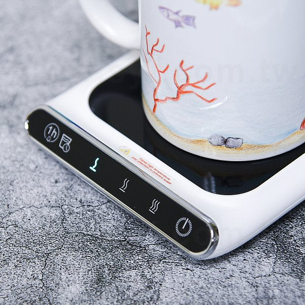 玻璃面板智能恆温保溫杯墊