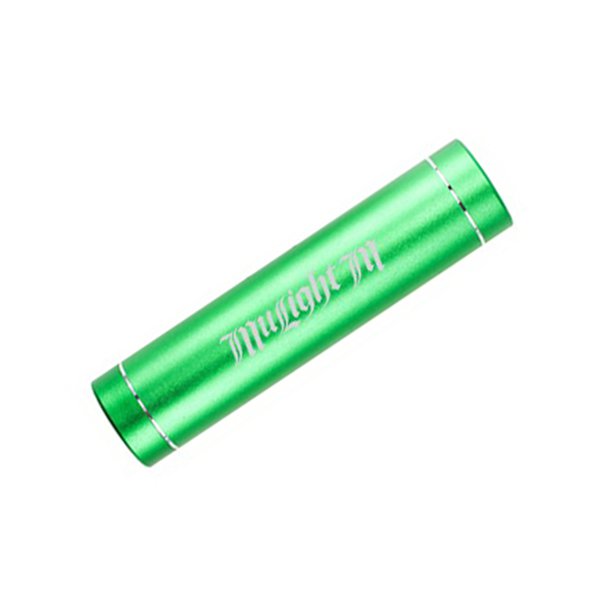 2600mAh-多彩金屬圓柱行動電源