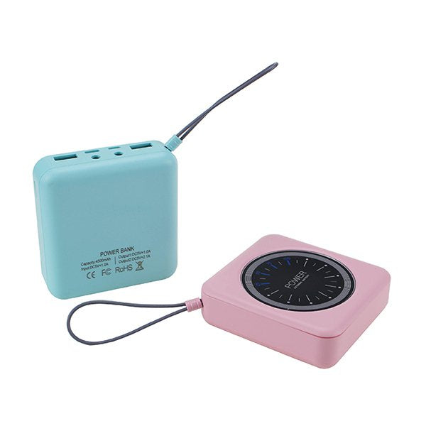 4500mAh-帶手電筒方形行動電源