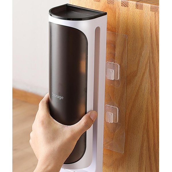 掛壁式塑膠袋收納神器