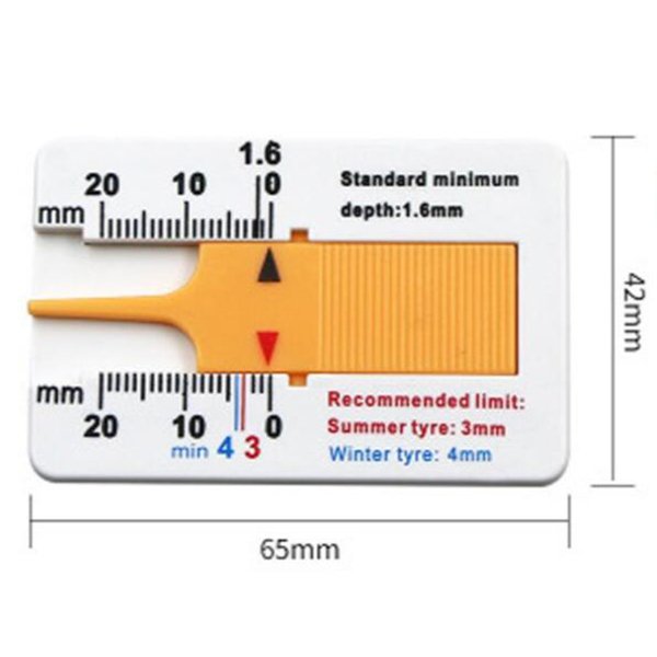 0-20mm汽車輪胎深度尺