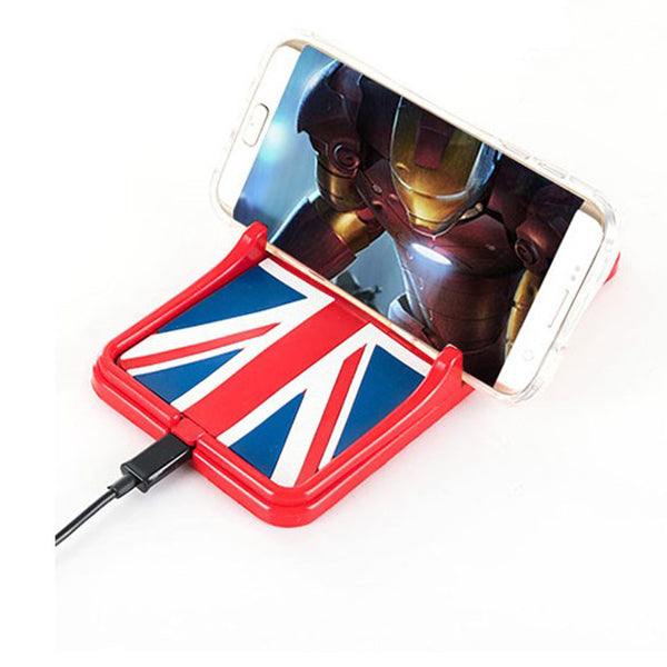 多功能車用無線充電盤