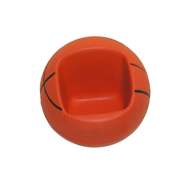 棒球造型PU壓力球手機座