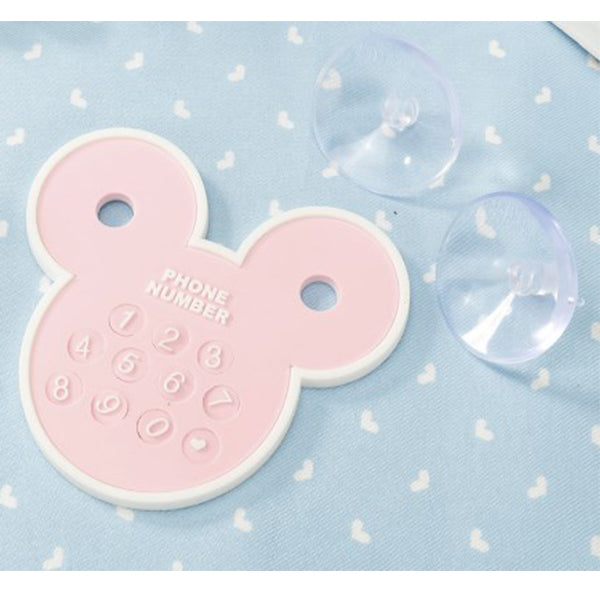 卡通造行臨停號碼牌