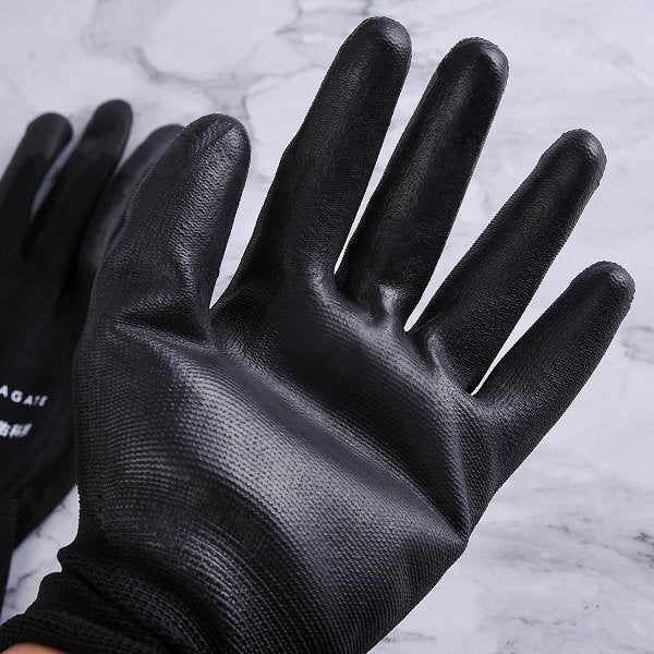 PU塗層防滑耐磨工作手套