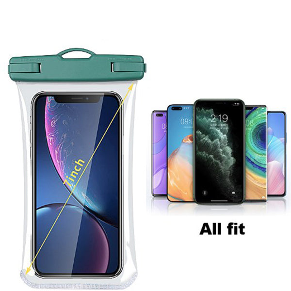 TPU觸屏7寸透明手機防水袋