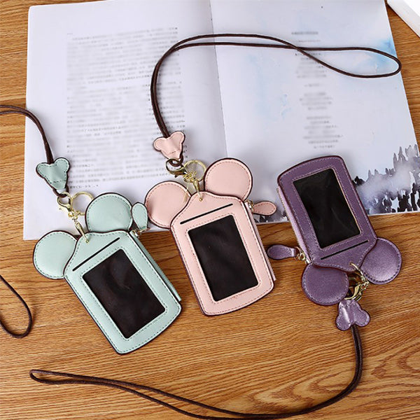 可愛卡通零錢悠遊卡套