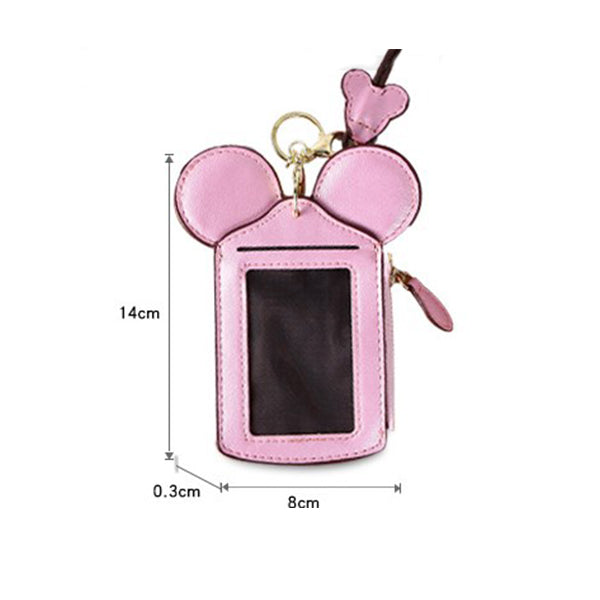 可愛卡通零錢悠遊卡套