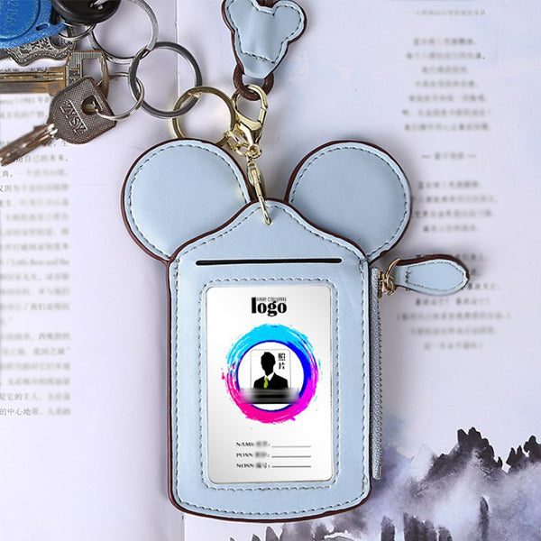 可愛卡通零錢悠遊卡套