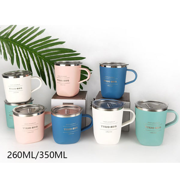 260ml/350ml北歐風不鏽鋼咖啡杯