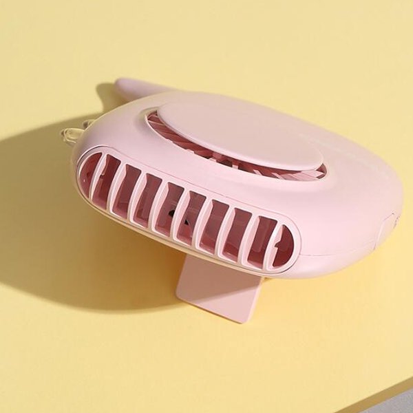 小恐龍造型帶掛繩USB迷你小風扇