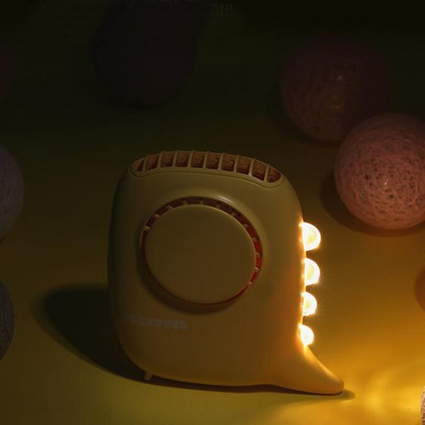 小恐龍造型帶掛繩USB迷你小風扇