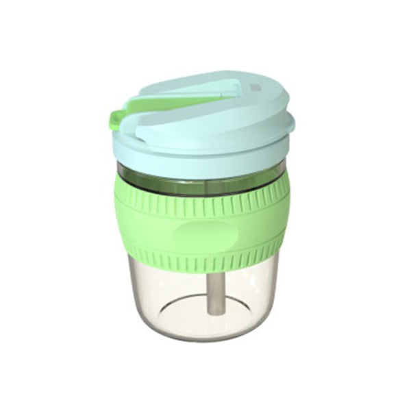 350ml便攜式防燙玻璃咖啡杯