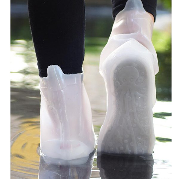 PVC高筒防水雨鞋套