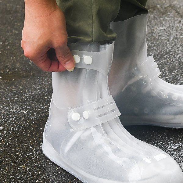 PVC高筒防水雨鞋套