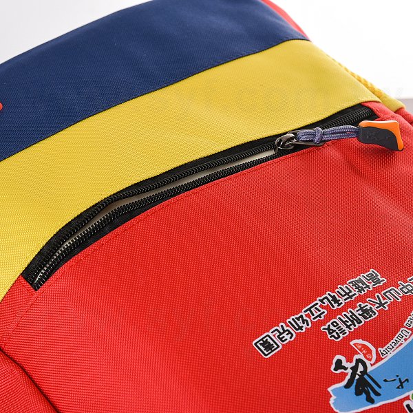 童趣撞色後背包