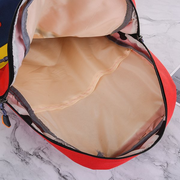 童趣撞色後背包