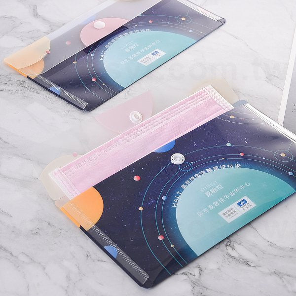 塑料扣口罩收納夾