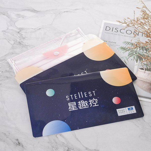 塑料扣口罩收納夾