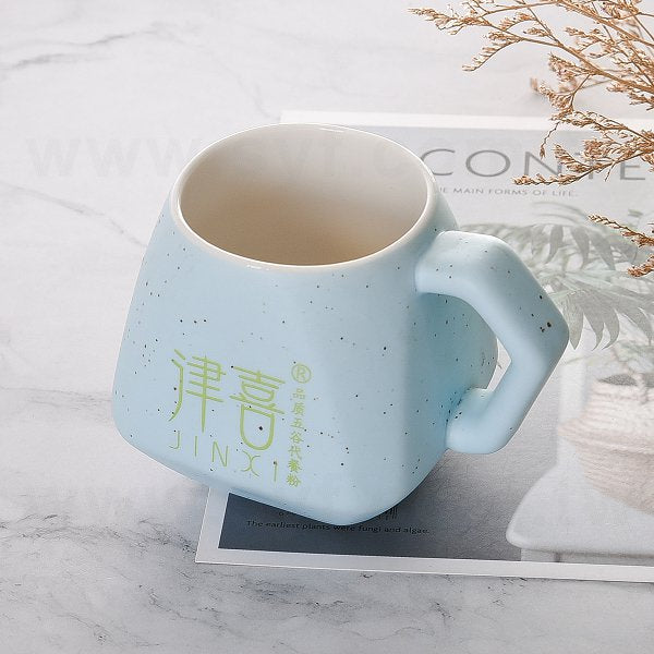 菱形陶瓷馬克杯