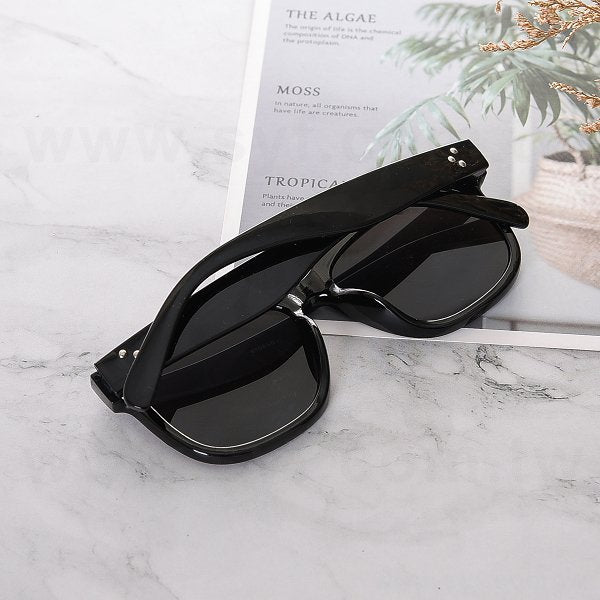 經典塑膠鏡框太陽眼鏡