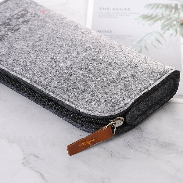 質感拉鍊鉛筆盒