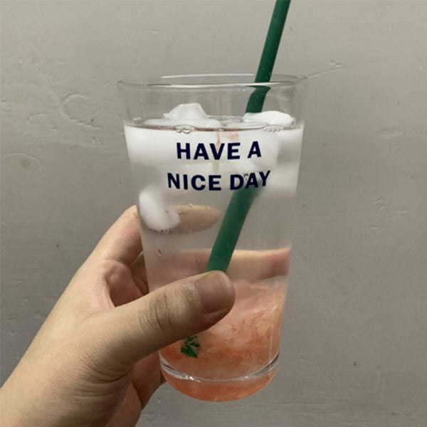 450ml美式寬口玻璃杯