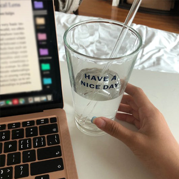 450ml美式寬口玻璃杯