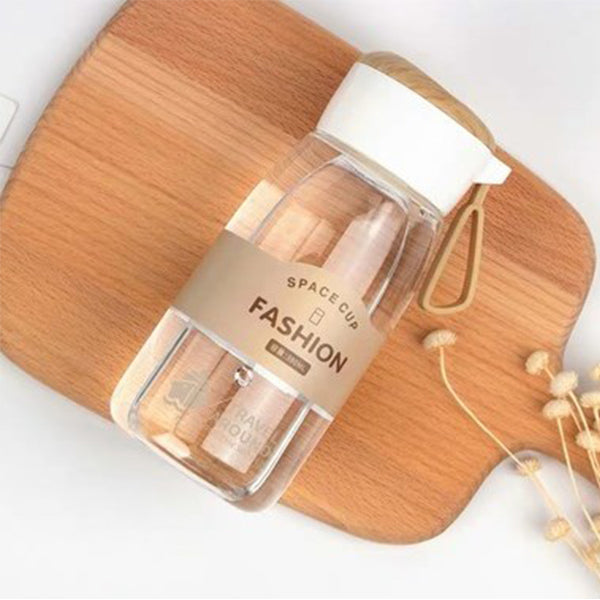 380ml仿木紋塑膠水瓶