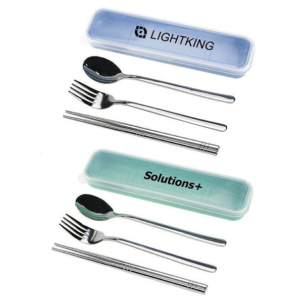 便攜式304不銹鋼餐具組