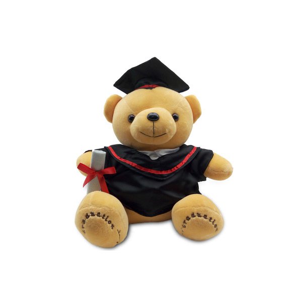學士袍畢業泰迪熊
