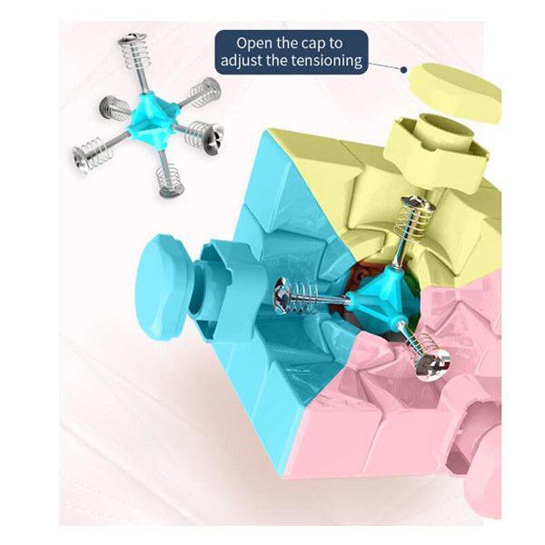 馬卡龍色系三階魔術方塊