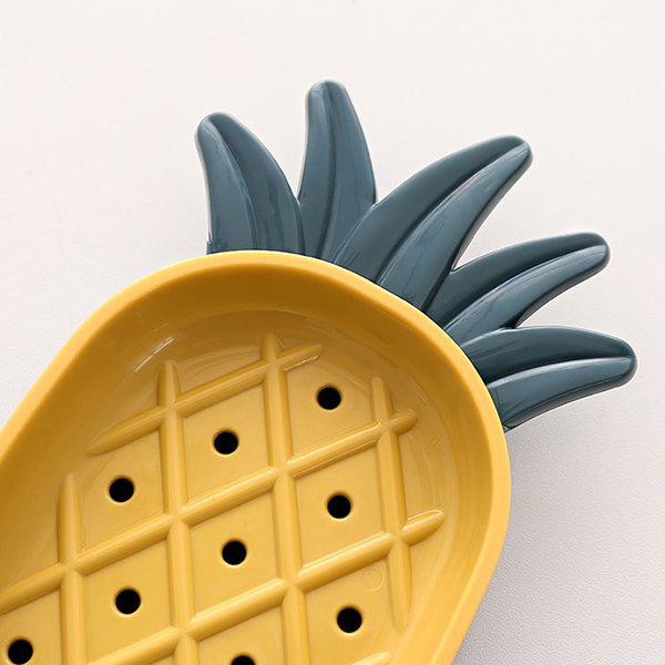 北歐個性鳳梨造型肥皂盒