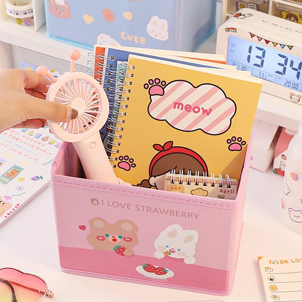 可摺疊不織布收納盒